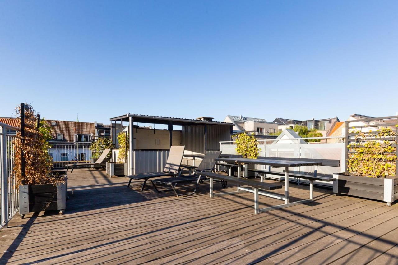 200 M Fra Rutebilstation - Privat Terrasse, Grill Apartment Århus Екстериор снимка